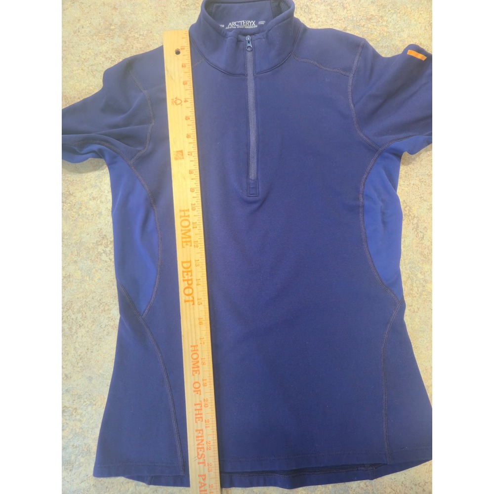 Arc'teryx Women's Kadem 1/4 Zip Lightweight Performance Base Layer Mock Neck M - Picture 4 of 9